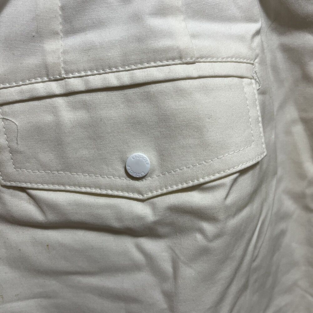 Lizgolf Womens Size 8 Shorts Liz Claiborne Golf Cream Tan - Picture 10 of 11